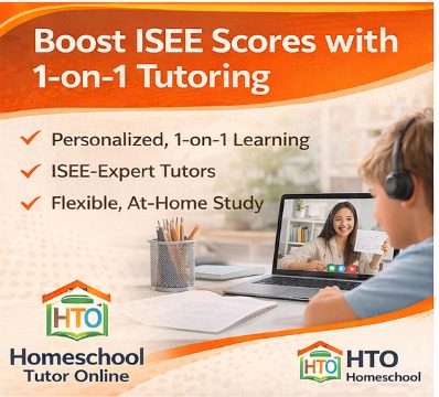 ISEE homeschool tutoring 